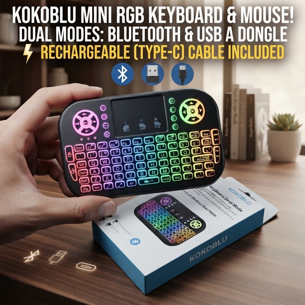 Mini Wireless Mobile PUBG Keyboard